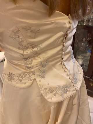 Vestido novia talla S