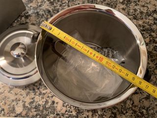 Cubitera acero inoxidable de diseño, a estrenar