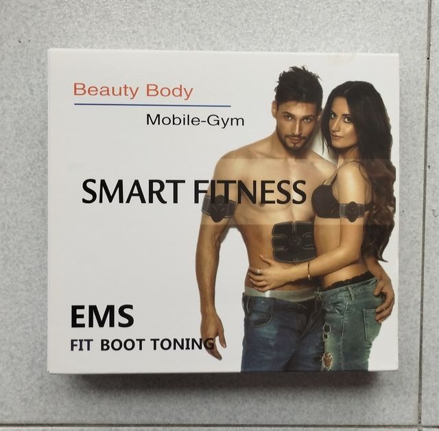 Electro estimulador muscular para abdominales