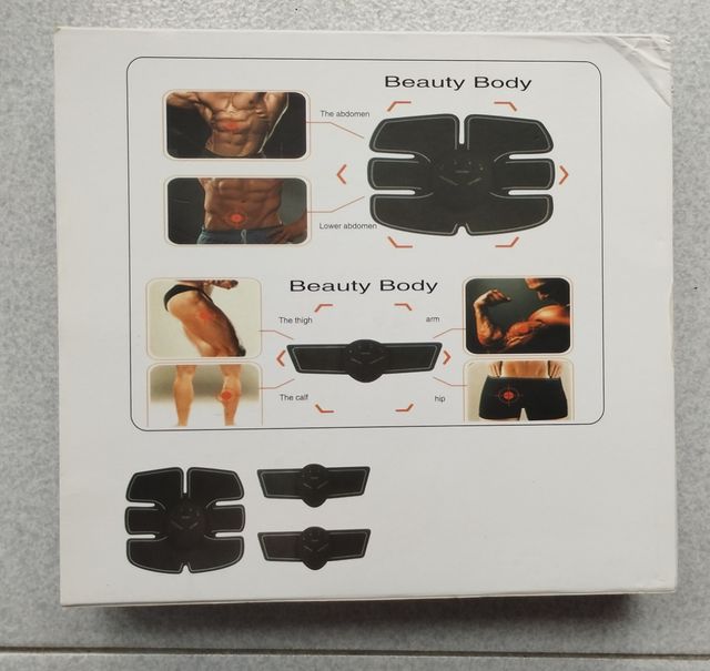Electro estimulador muscular para abdominales