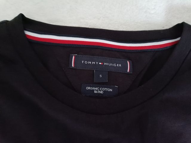 T-shirt Tommy Hilfiger con doppio logo