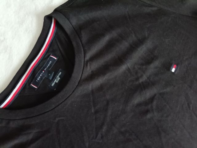 T-shirt Tommy Hilfiger con doppio logo