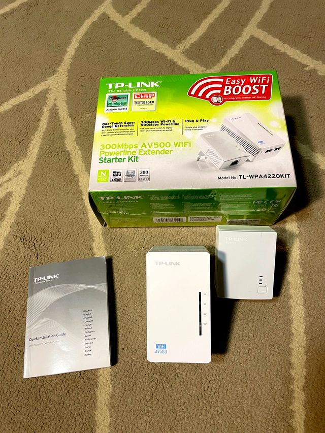 WiFi Extender TP Link tl-wpa4220 kit