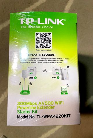 WiFi Extender TP Link tl-wpa4220 kit