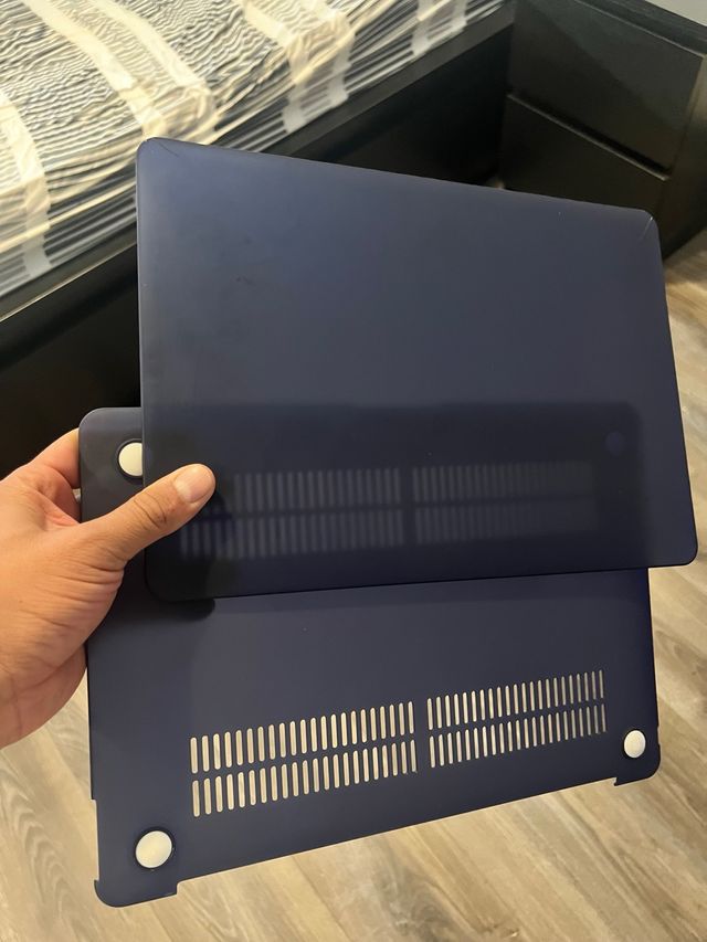 case Macbook air M1 Azul