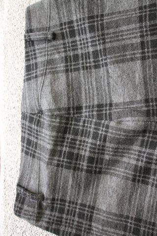 Pantalón campana cuadros