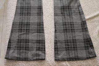 Pantalón campana cuadros