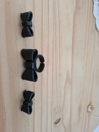 Pendientes y anillo