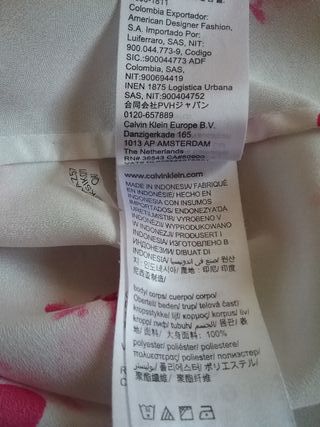 blusa mujer Calvin Klein