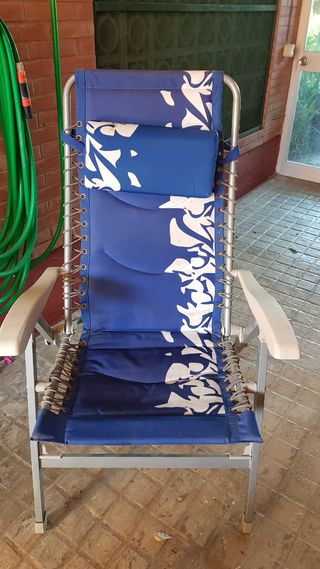 Silla de jardín de aluminio 