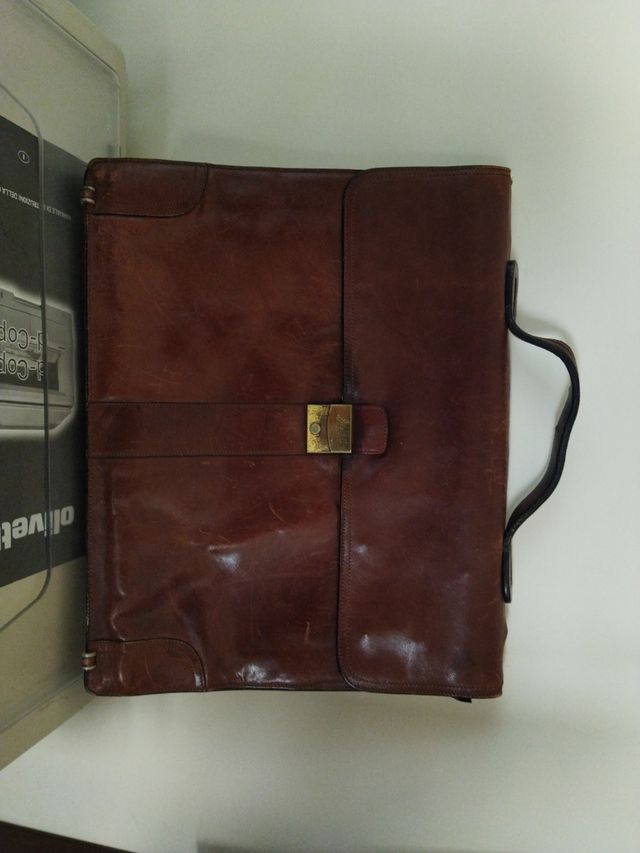 Borsa in pelle da ufficio