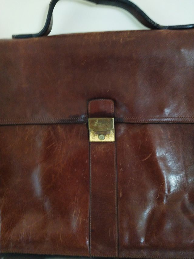 Borsa in pelle da ufficio