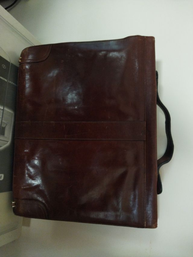 Borsa in pelle da ufficio