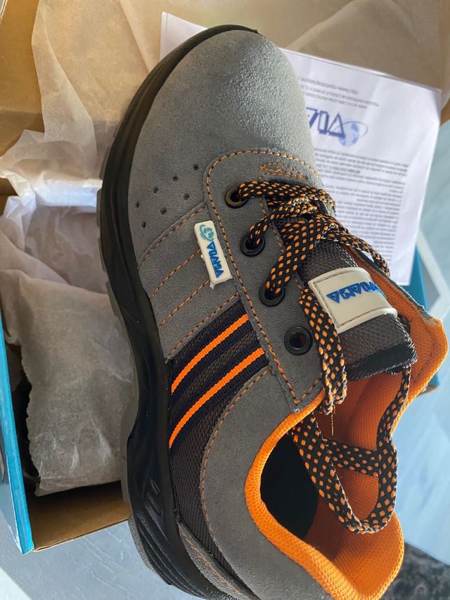 Wallapop Calzado De Seguridad Viana Zapatos Azules Seguridad