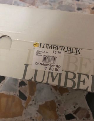 Stivaletto Nero Lumberjack