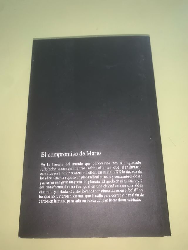 Romanzo L'impegno di Mario