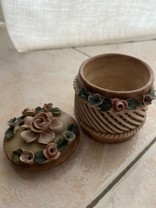 Portaoggetti capodimonte