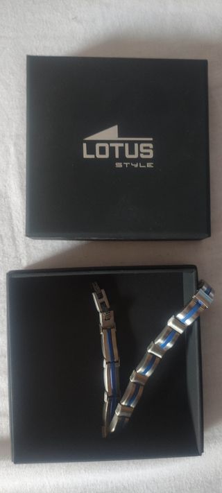 Pulsera Lotus Styles Azul (Acero Inox.)