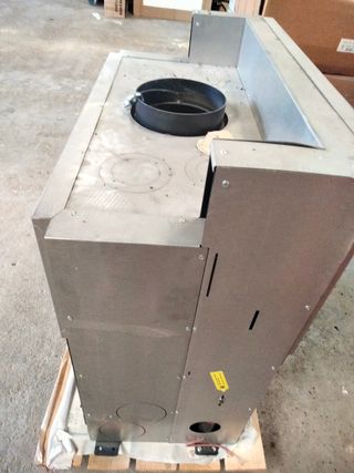 Chimenea leña doble cara. Nueva - MCZ. Gran capaci