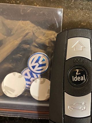 insignias 14mm vw(llaves etc )