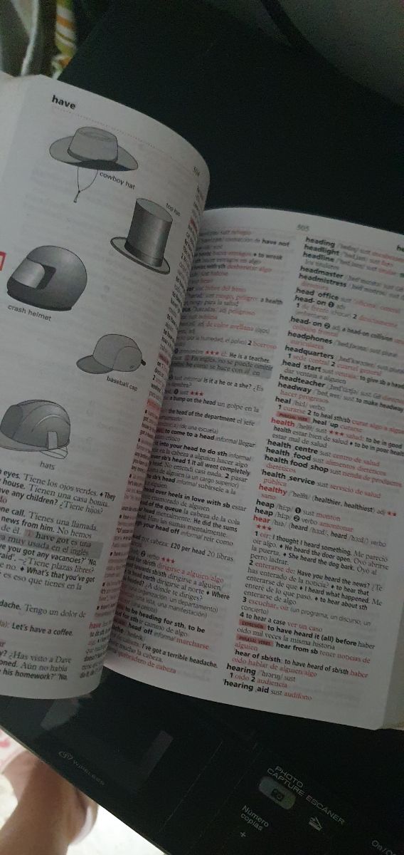 Diccionario español- inglés