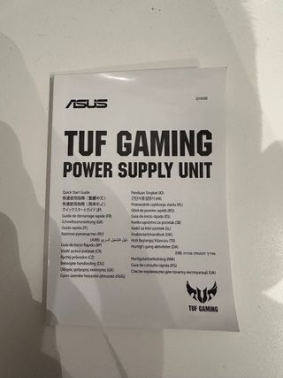 Fuente de alimentacion ASUS TUF