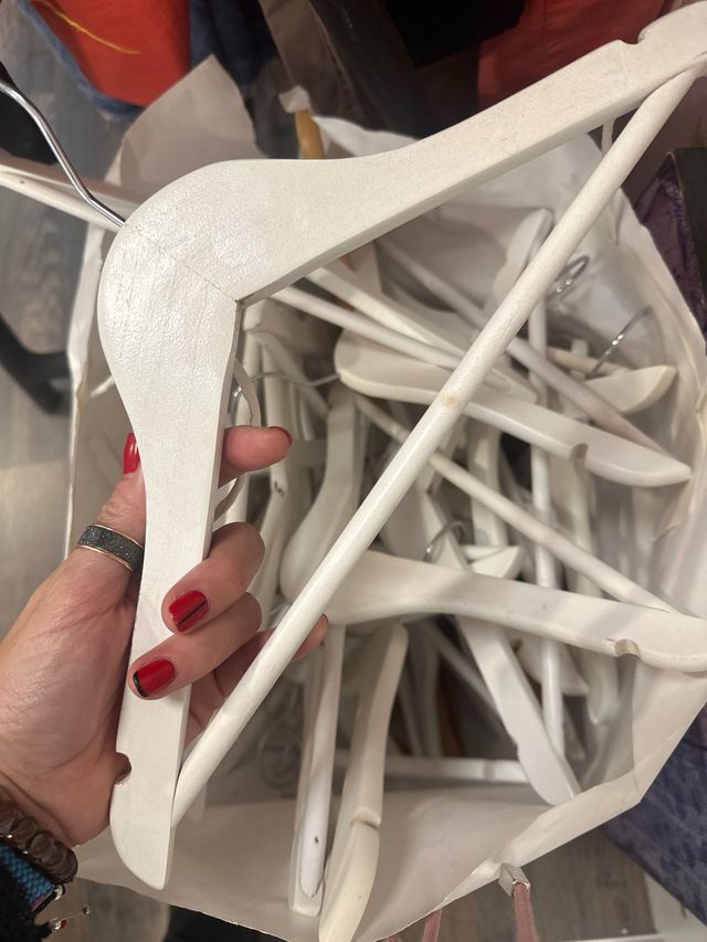 perchas niño madera