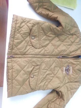 Abrigo cazadora 4 años 98 106cm marron