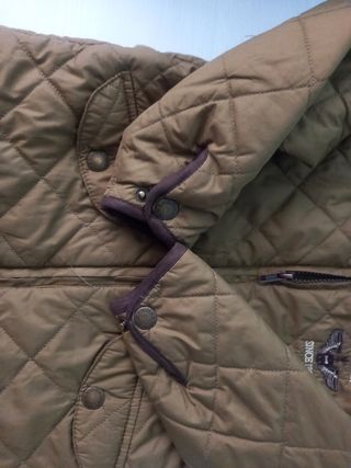 Abrigo cazadora 4 años 98 106cm marron