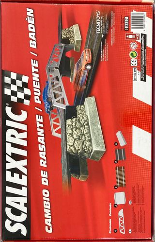 CAMBIO DE RASANTE/PUENTE/BADEN SCALEXTRIC