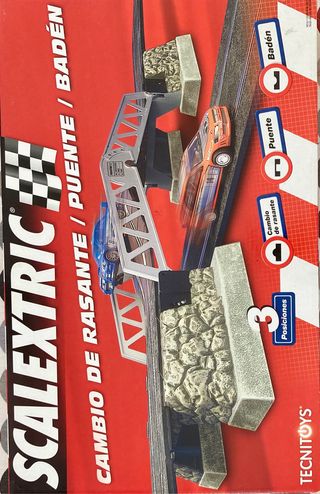 CAMBIO DE RASANTE/PUENTE/BADEN SCALEXTRIC