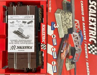 CAMBIO DE RASANTE/PUENTE/BADEN SCALEXTRIC