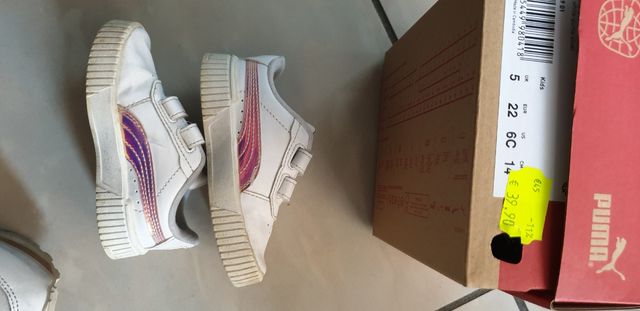 Scarpe Puma bimba tg 22