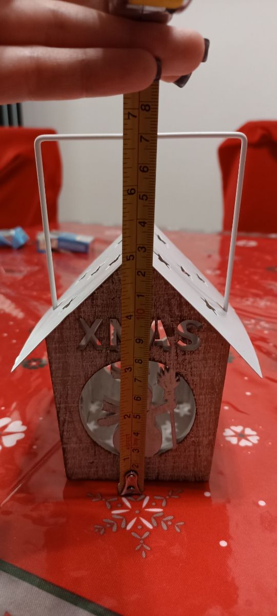 Set di casette per addobbo natalizio