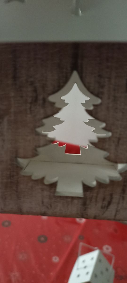 Set di casette per addobbo natalizio