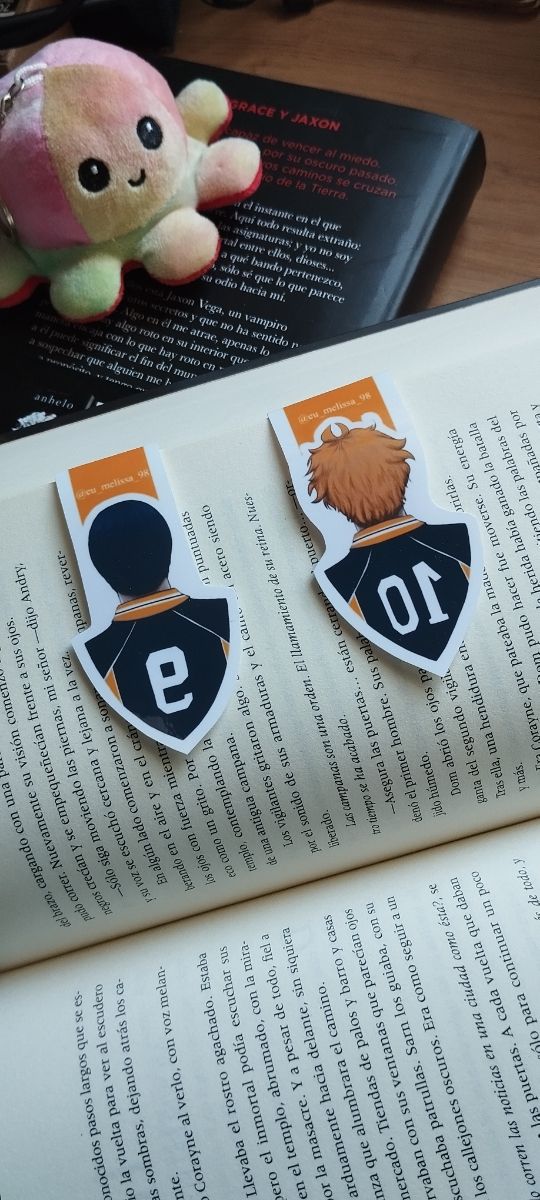 Marcapáginas Haikyuu