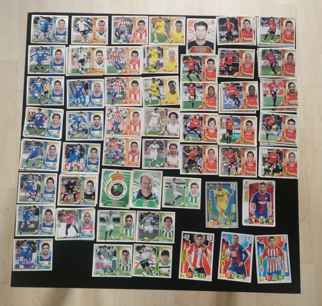 Cromos de fútbol 