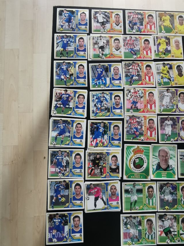 Cromos de fútbol 