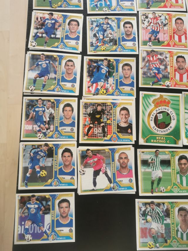 Cromos de fútbol 