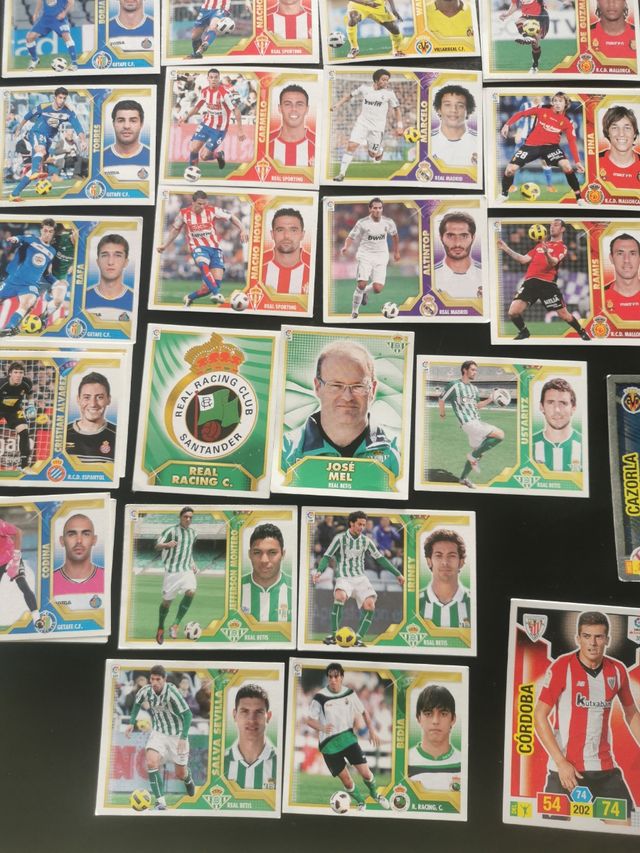 Cromos de fútbol 