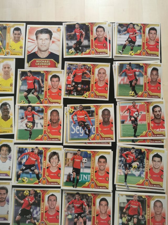 Cromos de fútbol 