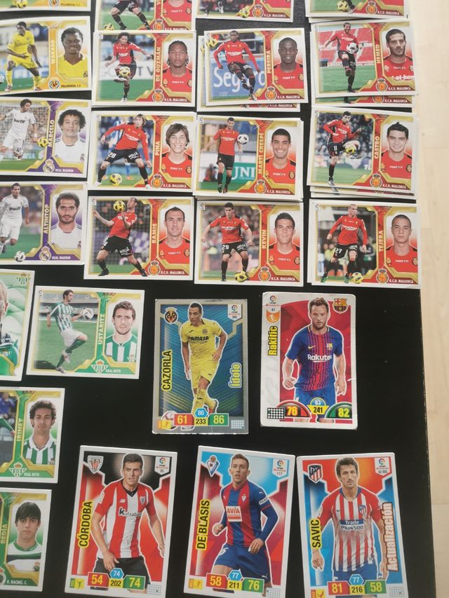Cromos de fútbol 