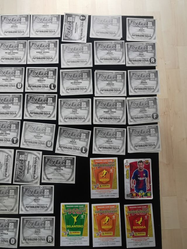 Cromos de fútbol 