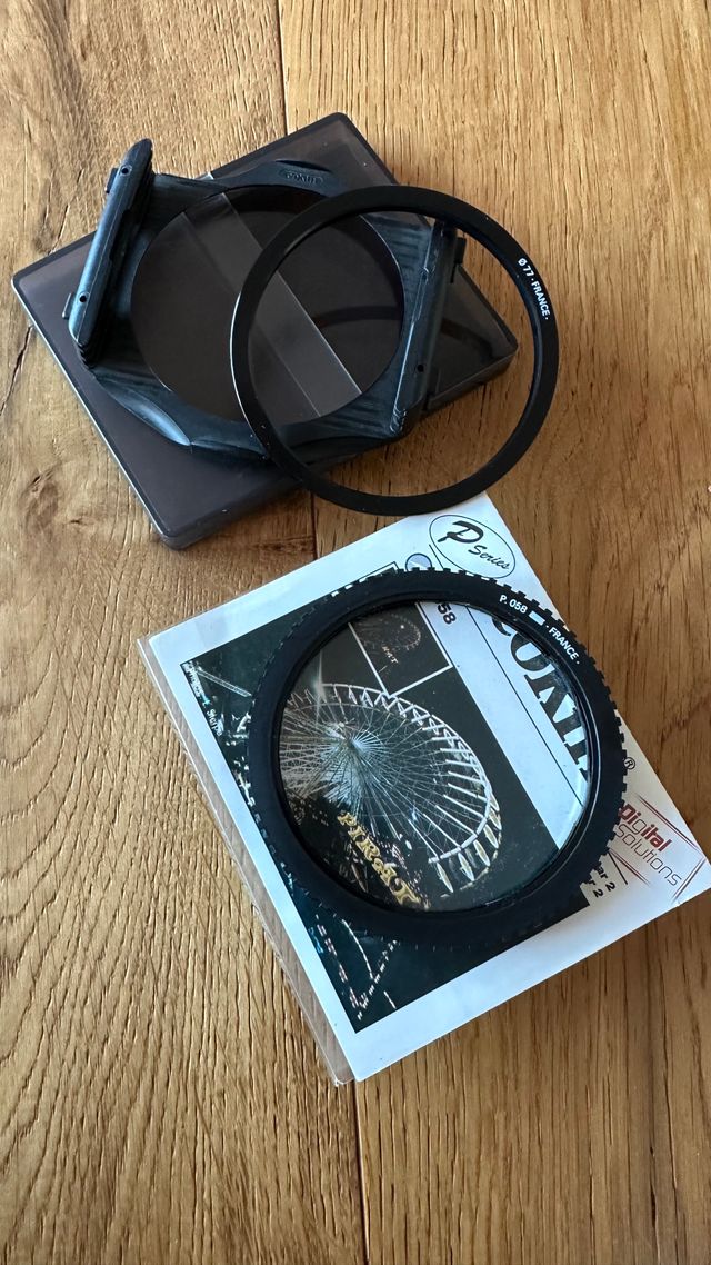 Porta filtro 77mm y Filtro Cokin Star 2 PO58