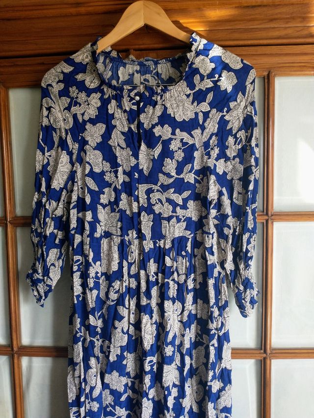 Vestido boho midi Zara, XS, ¡Multitalla!