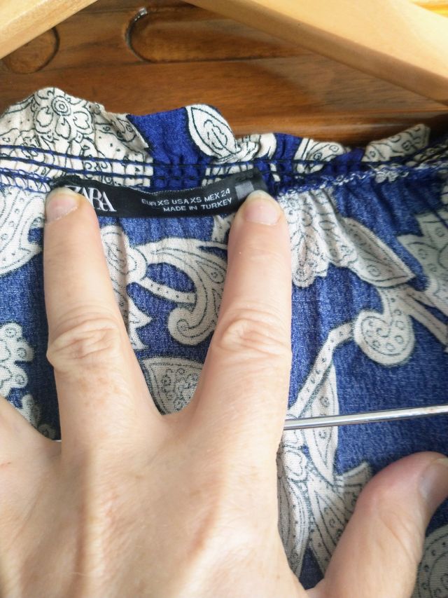 Vestido boho midi Zara, XS, ¡Multitalla!