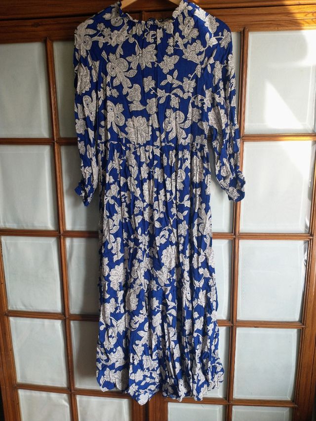 Vestido boho midi Zara, XS, ¡Multitalla!
