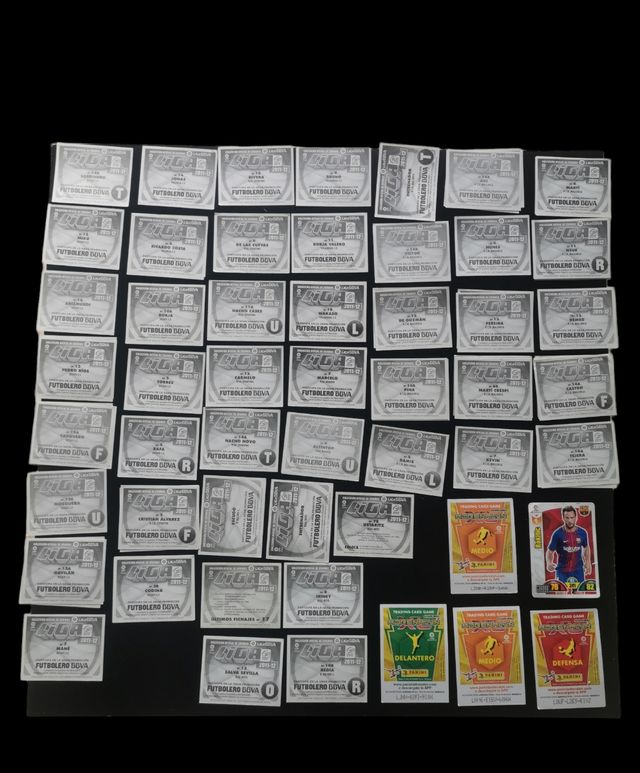 Cromos de fútbol liga española 