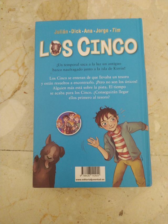 Los cinco y el tesoro de la isla