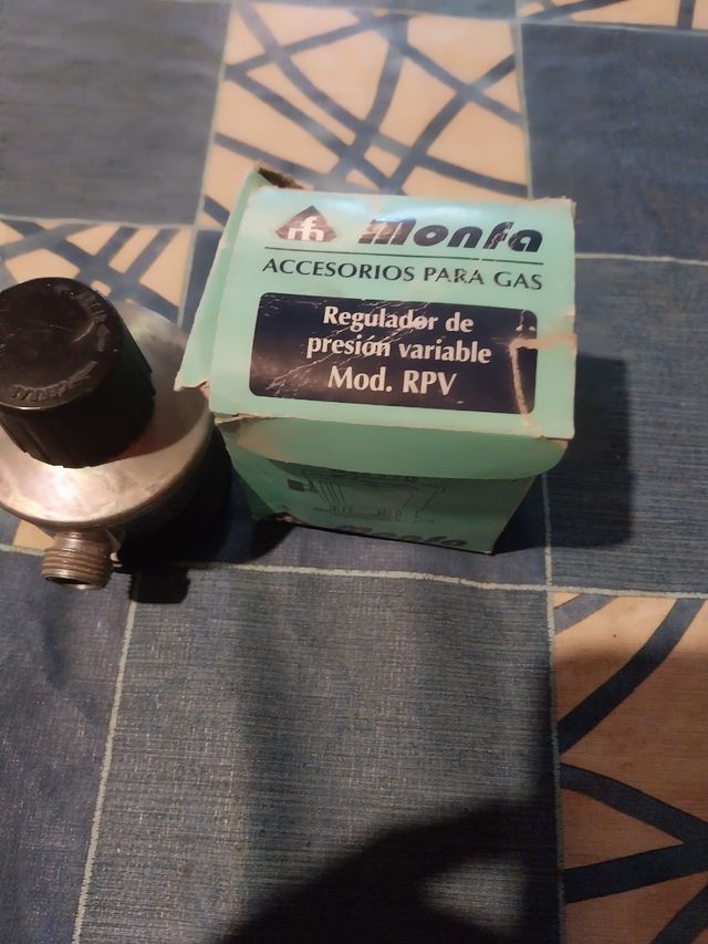 Regulador  para botella de butano